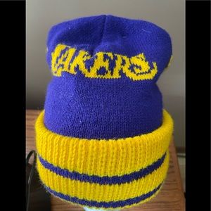 NBA Official Licensed Los Angeles Lakers Beanie Hat New